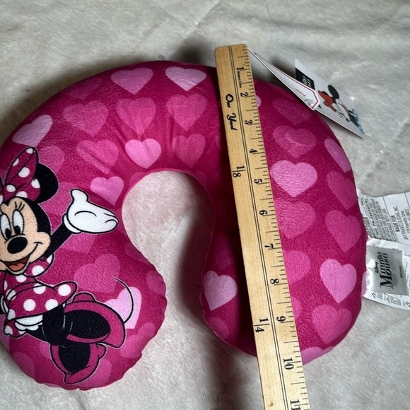 Disney Minnie Mouse travel neck pillow Kids Girls- NWT NEW - Picture 5 of 11